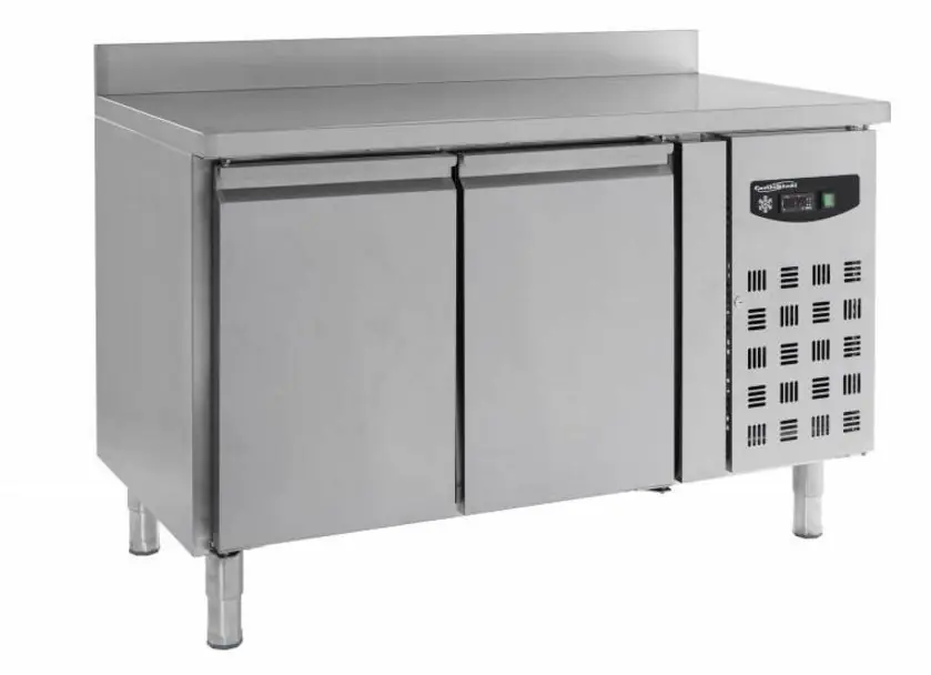 Koelwerkbank - RVS - 2 deurs - Spatrand - 136x70x(h)85cm Hete Deal