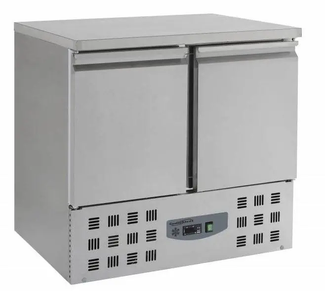Shop Nu Koelwerkbank - RVS - 2 deurs - 90x70x(h)87cm - BASIC