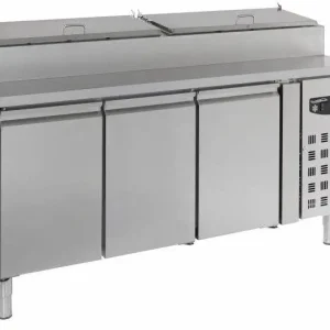 RVS Saladette - 3 Deurs - 8x 1/3GN Pan - 1795x700x1085(h)mm Goedkoop