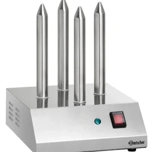 Hotdog-Spiestoaster met 4 Toasttangen - 190 W - 240x280x(H)310mm Nieuw