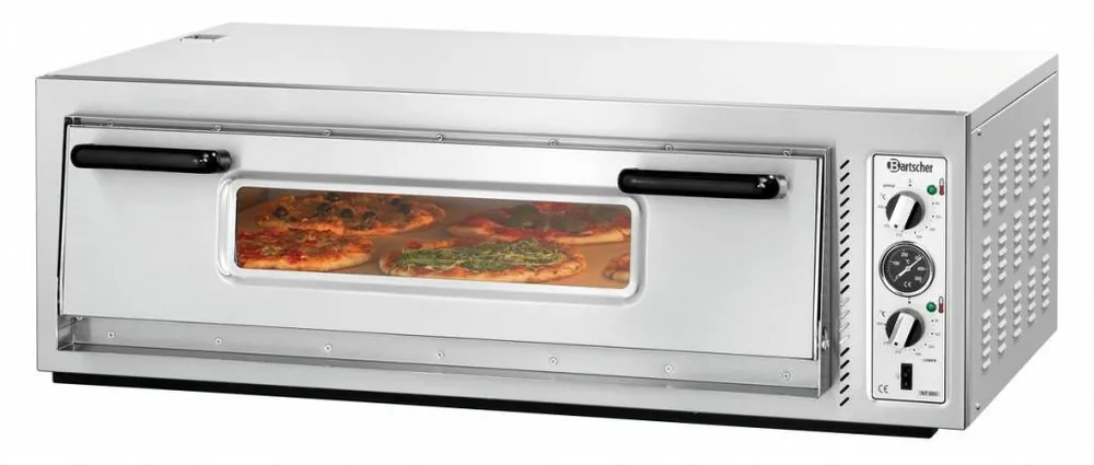 Beperkt Aanbod elektrische pizzaoven - 6x pizza Ø 300mm - 6kW-400V - 1190x780x(h)395mm