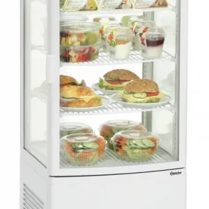 Mini-koelvitrine - Wit - 86 liter - 425x435x(h)980mm Gereduceerde Prijs
