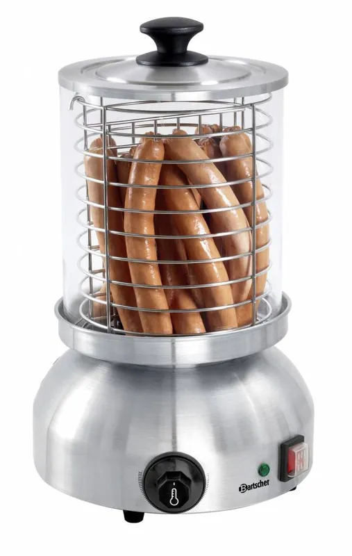 Korting Elektrische Hotdog Koker - Cylinder - Ø200x240mm