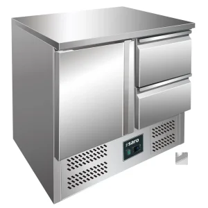SARO koeltafel, deur + lade, VIVIA S901 S/S TOP 2x 1/2 Direct Verzonden