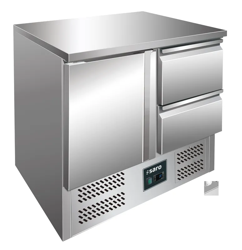 SARO koeltafel, deur + lade, VIVIA S901 S/S TOP 2x 1/2 Direct Verzonden