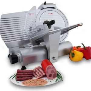 Hete Deal Elektrische Vleessnijmachine - 230V - 150W - Ø300mm - 520x460x(h)380mm