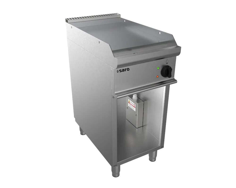 Premium SARO Elect. grillplaat, open onderstel, E7/KTE1BAL