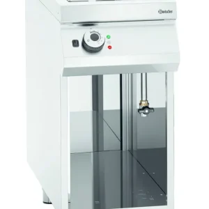 Op = Op Elektrische Bain Marie met Onderstel - 1x 1/1 en 1x 1/3 GN - 400x900x(H)900mm
