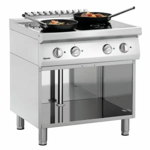 Inductiekookplaat 700 Serie- Onderbouw open - 4 velden - 800x700x(h)850-900mm Uitverkoop