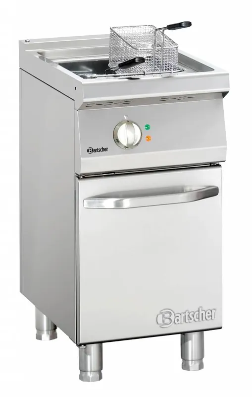 Friteuse - Elektrisch - 15 Liter - 400V - 15 kW - Met Onderstel - 400x700x(h)850-900mm Express Levering
