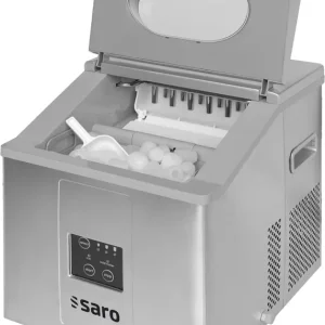 Express Levering IJsblokjesmachine - RVS Behuizing - 3 Instelbare Maten - 15 kg/24u - 2 jaar garantie