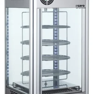 Op = Op SARO Warmhoudvitrine model LUNA