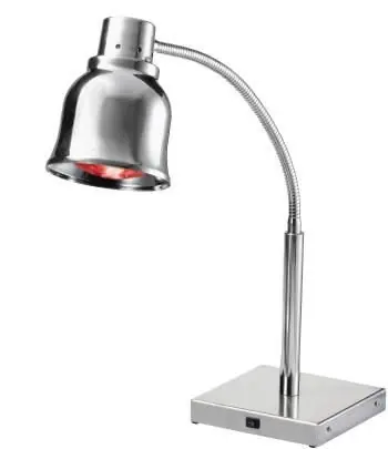 Warmtelamp Infrarood RVS PRO - Met voet - 250W/230V - 220x220x(H)650mm Koop Vandaag