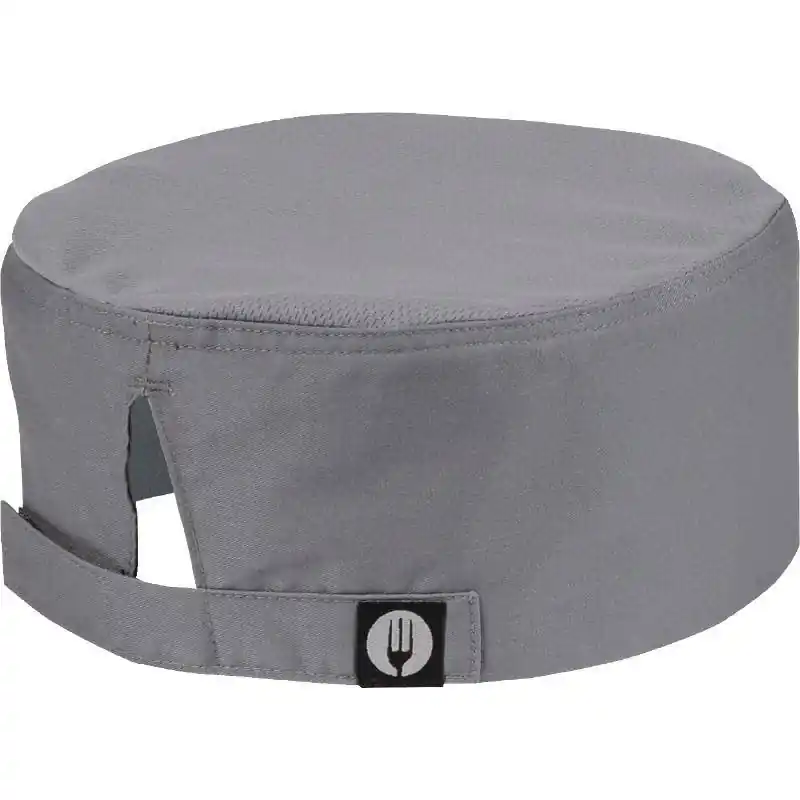 Chef Works Beanie Chef Coolvent Universele maat Unisex grijs Actieprijs