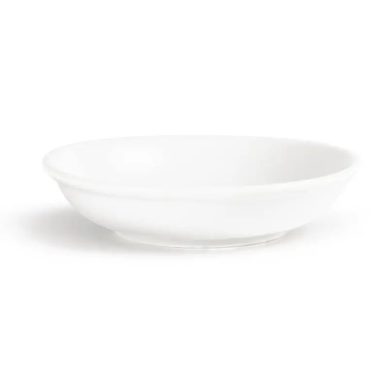 Dagaanbieding Sojasaus Schaal - Olympia Wit Porselein - Ø100mm - 12 Stuks