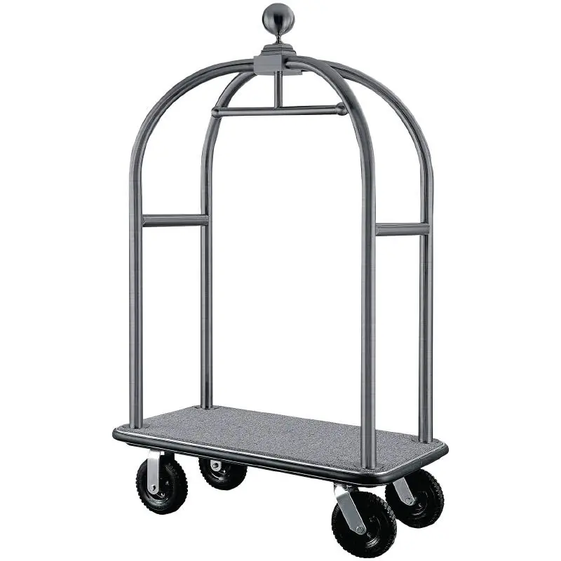 RVS lobby bagagetrolley Nieuw