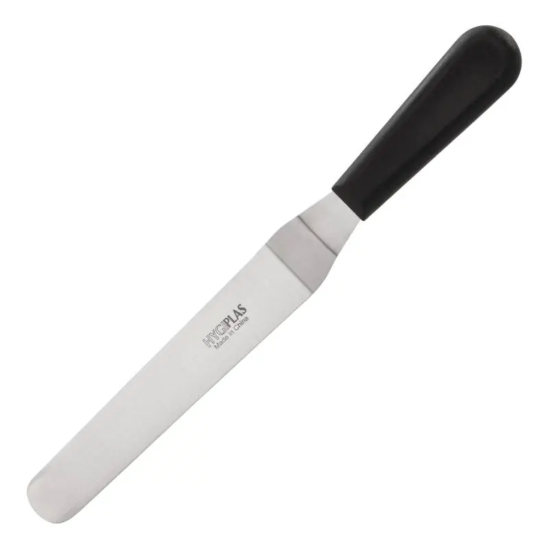 Laatste Versie Paletmes Gebogen - Zwart Heft - 190mm