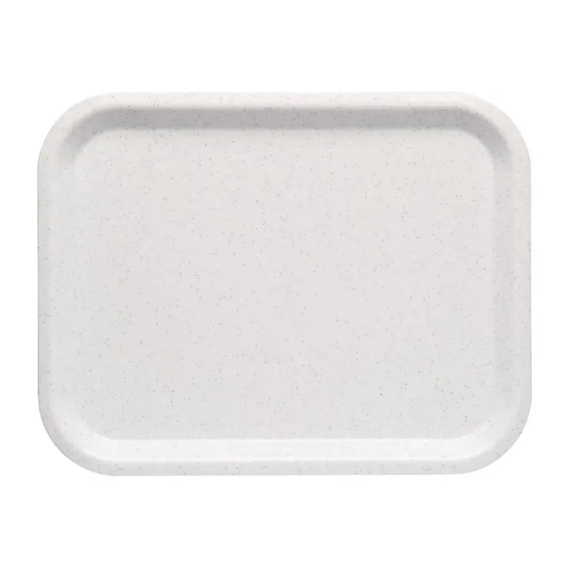 Hete Deal Roltex Nordic Dienblad - Wit Gespikkeld - 36x28cm