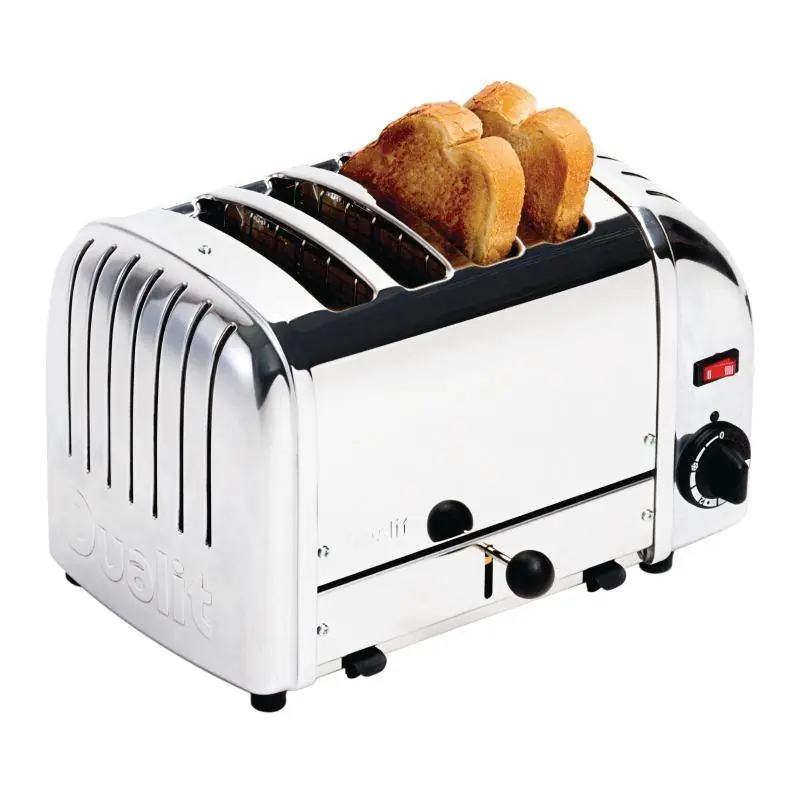 Uitverkoop Broodrooster Dualit RVS - 4 Sleuven - tot 130 Sneetjes p/u