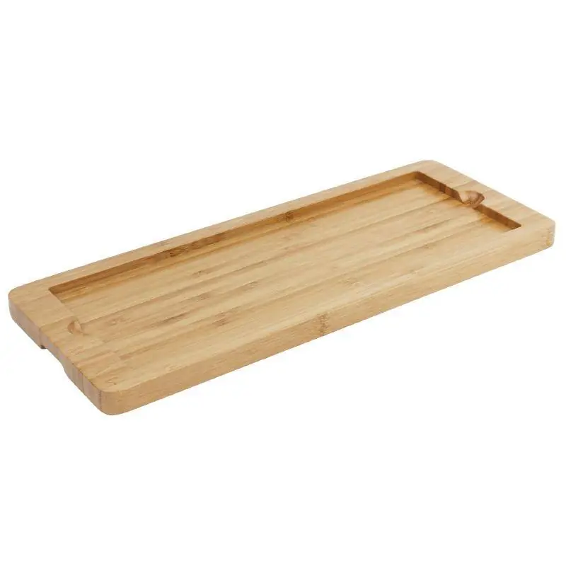 Onderzetter voor Leistenen Schaal - Hout - 130x300x15(h)mm Beperkt Aanbod