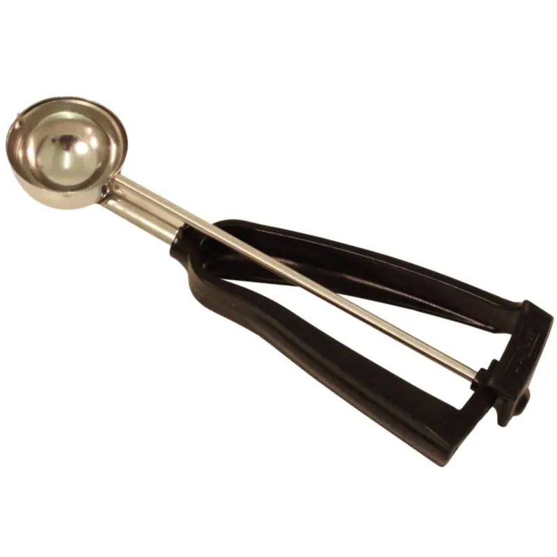 Rechtstreeks Van De Fabrikant IJsschep Litegrip RVS/Zwart - maat 30 - 33ml