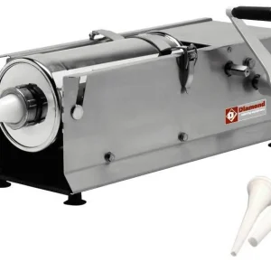 Beperkte Voorraad Worstenvulmachine - Manueel - 14 Liter - RVS - 800x270x(h)300mm