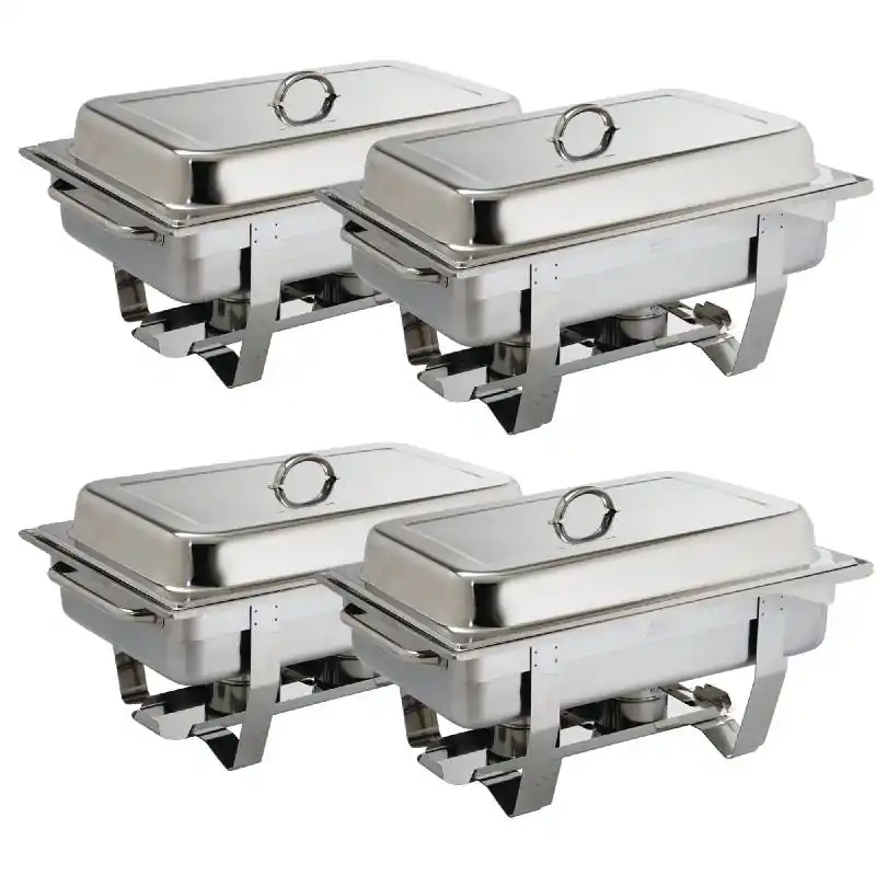 Set van Chafing Dishes - GN 1/1 - 2 Branders Direct Beschikbaar