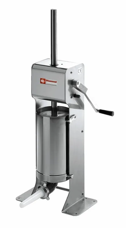 Worst Vulmachine - Manueel - 12 Liter - RVS - 435x260x(h)1100mm Bestel Nu