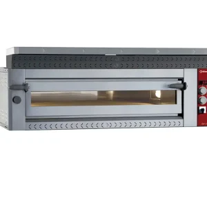 Pizza Oven Elektrisch XL - 6 Pizza's Ø35cm - 9kW - 1420x1010x(H)400mm Hoge Kwaliteit