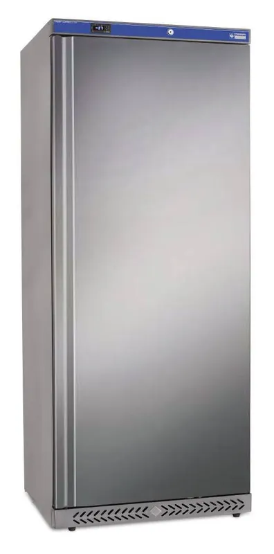 Statische diepvrieskast, 600 liter. R.V.S. - 780x730x(h)1890mm Rechtstreeks Van De Fabrikant