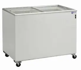 Kofferdiepvries, 400 liter, glijdeksel - 1300x630x(h)890mm Betrouwbaar