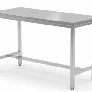 Snelle Levering RVS Werktafel + Steunbalk HEAVY DUTY 800(b)x800(d)x885(h)mm