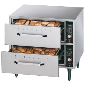 Beperkt Aanbod Warmhoudladen 2 Laden - 749x575x(h)537/639mm- 0,9 kW