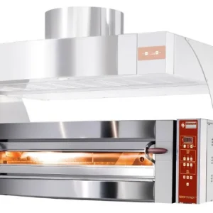 Hete Deal Pizza Oven - 4 Pizza's Ø35mm - 400V - 5,3kW - 1190x1100x(H)440mm
