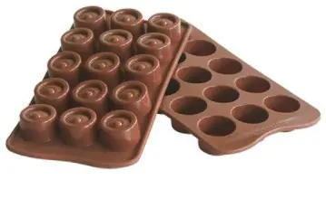 Moule à Chocolat VERTIGO | Silicone | 220x110mm Rechtstreeks Van De Fabrikant