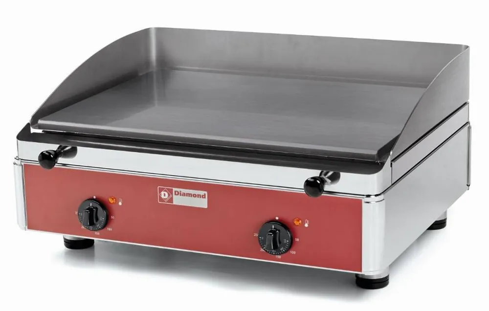 Fabrieksprijs Bakplaat elektrisch - Glad - 60x53x(h)30cm - 4kW