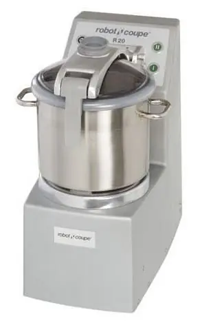 Exclusieve Aanbieding Robot Coupe Verticale Cutter R20 - 4,4kW/400V - 20 Liter - 2 Snelheden: 1.500 & 3.000 RPM