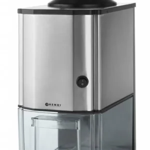 IJscrusher / IJsblokjesvergruizer 12 kg/u / 2,8 Liter Voorraad - Hendi - 170x220x(h)460mm Laatste Kans