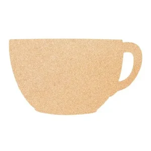 Kurk Silhouette CUP - incl. Krijtstift, Plakband en Punaises - 300x450mm Beperkt Aanbod