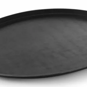 Dienblad Ovaal XL - Glasvezel Zwart - 735x600mm Merkproduct