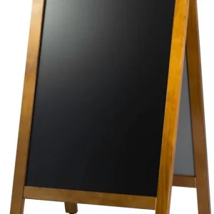 Krijtbord met houten frame - 500x850mm Alleen Vandaag