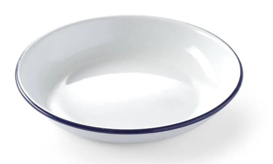 Aanbieding Bord Diep - Geëmailleerd Servies - Ø180mm