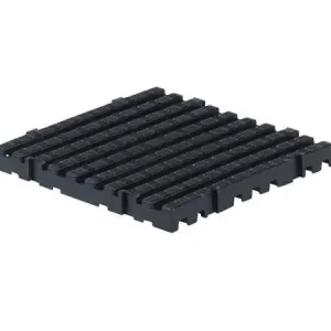 Dagaanbieding Antislip vloertegel vierkant - 50x50x5cm - Zwart