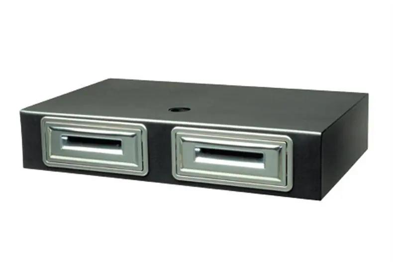 Express Levering Dubbele Afkloplade RVS - Regelbare Steunen - 1000x600x(H)200mm