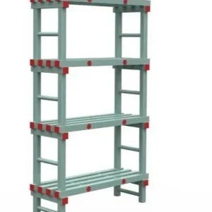 REA Eurostelling 400mm Diep - (H)1600mm- 4 Schappen - Beschikbaar in 6 Breedtes Goedkoop