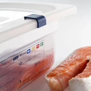 Deksel voorraaddoos plastic PP GN 1/2 Populair
