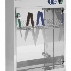 Beperkte Voorraad Uv Sterilisator - Geschikt voor 14 Messen - Timer tot 60 Minuten - 510x160x(H)610mm
