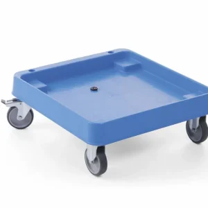 Trolley Voor 50x50cm Vaatwaskorven - 4 Zwenkwielen waarvan 2 Geremd - 575x545x(H)210mm Uitverkoop