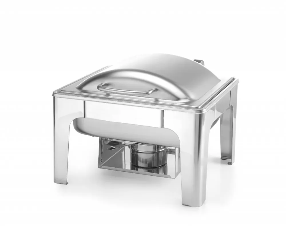 Chafing Dish 1/2 GN - Mat RVS - 4 Liter - 365x370x(H)280mm Express Levering