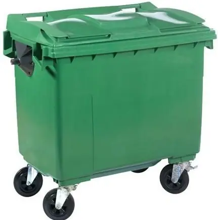 Afvalcontainer / Maxi-Container op Wielen- 660 Liter Groen Shop Nu